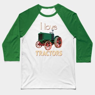 I Love Tractors Fiat Baseball T-Shirt